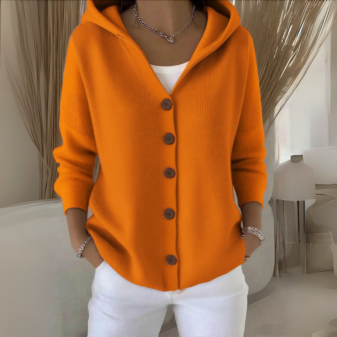 Camille | Gilet tendance à capuche