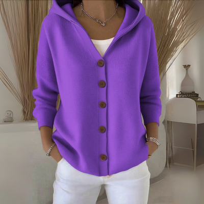 Camille | Gilet tendance à capuche