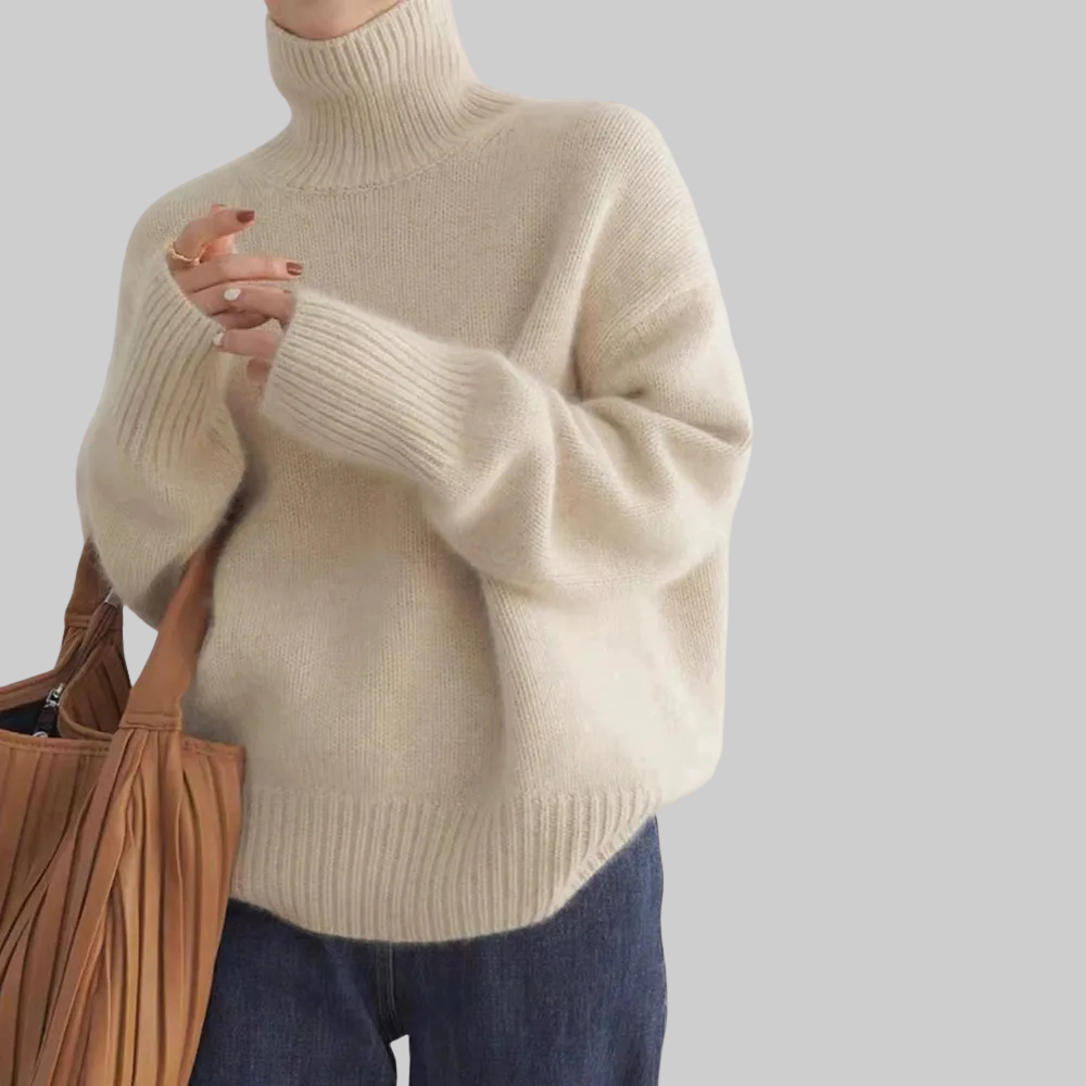 Isabella - Col roulé en cachemire