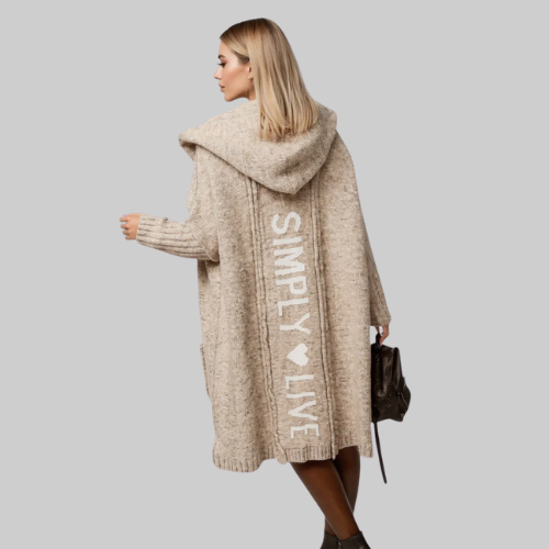 Avencea | Veste longue en tricot